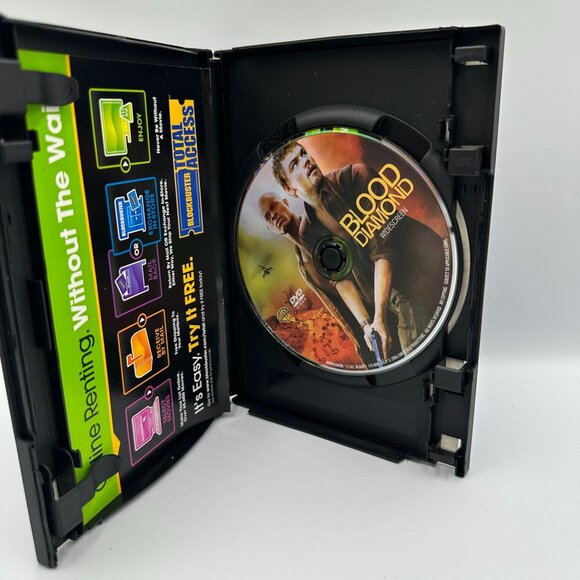 Blood Diamond DVD Leonardo DiCaprio Widescreen Edition Drama Action Warner Bros - Picture 3 of 3